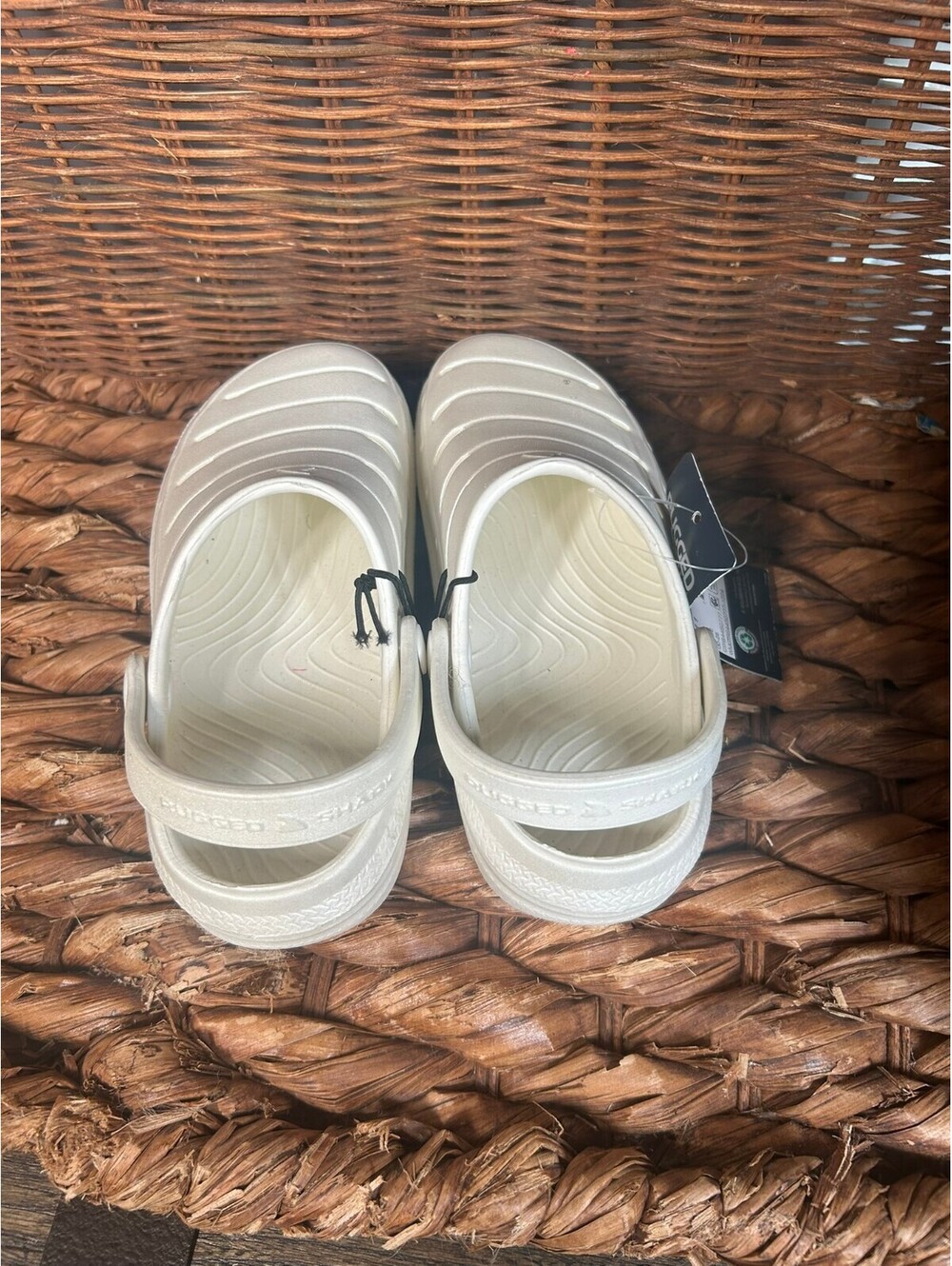 Cream washable clogs size 13 - Picture 4 of 8